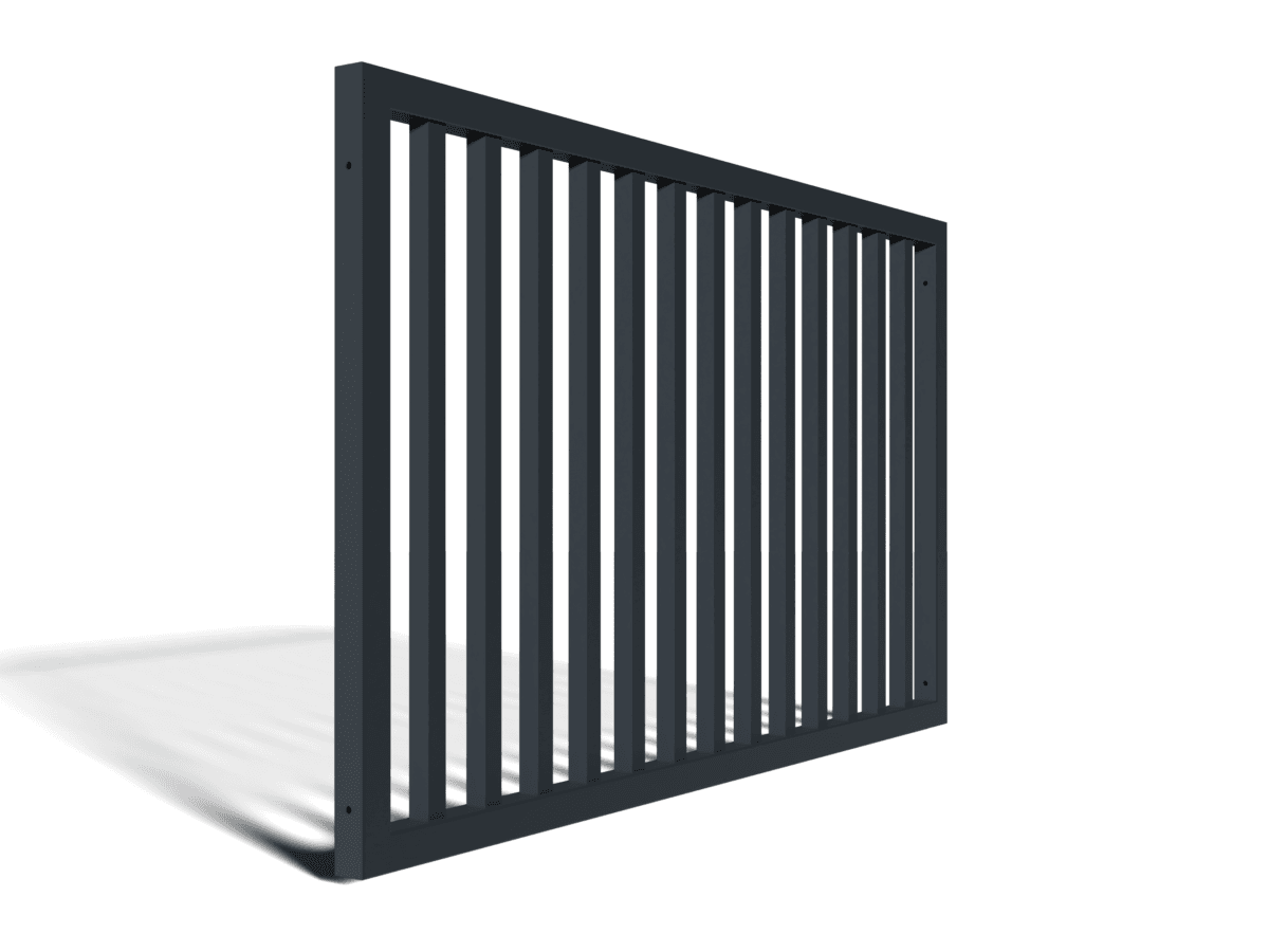 Balustrada "Modern" ral7016 - obrazek 3